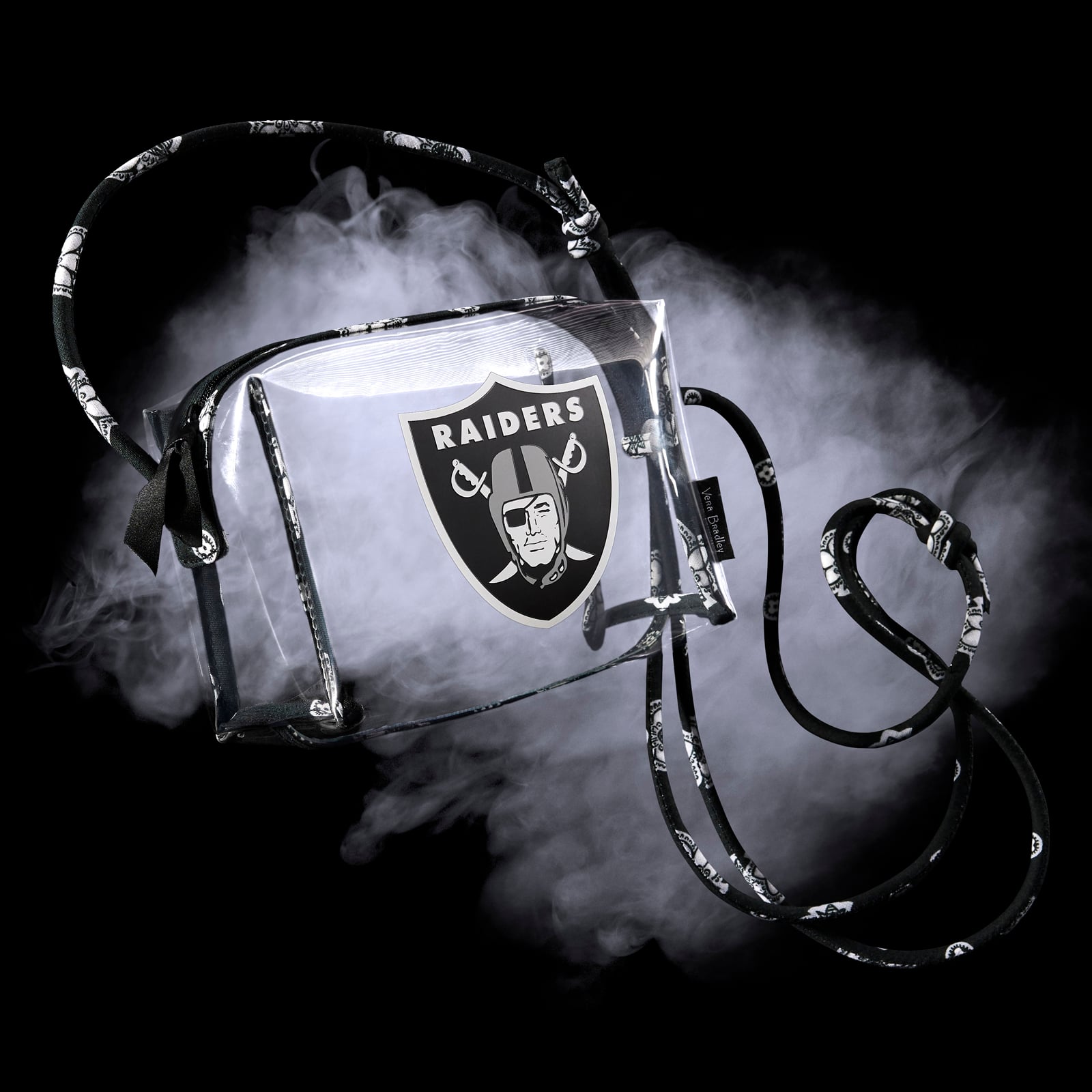 Las Vegas Raiders Vera Bradley Clear Crossbody