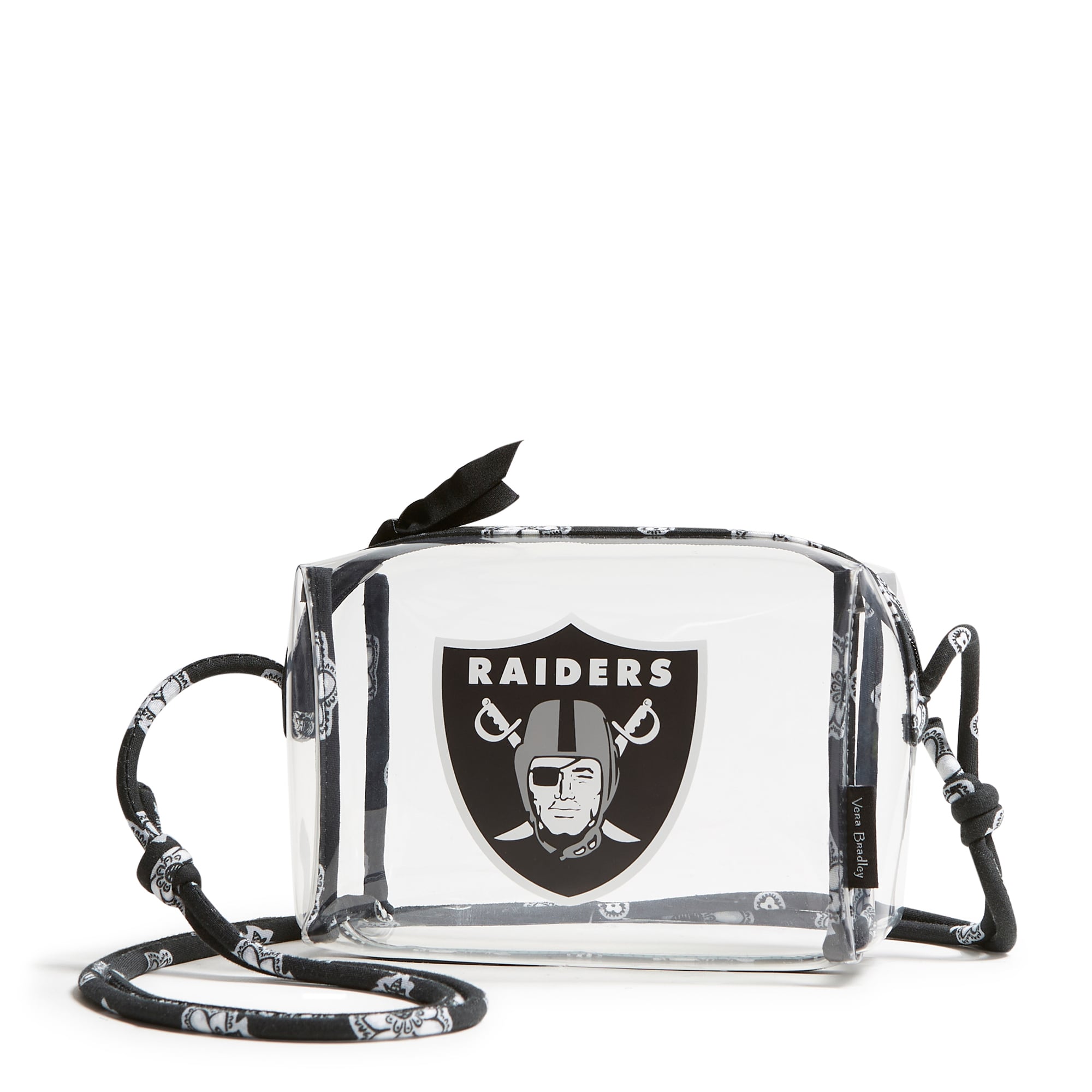 Las Vegas Raiders Vera Bradley Clear Crossbody