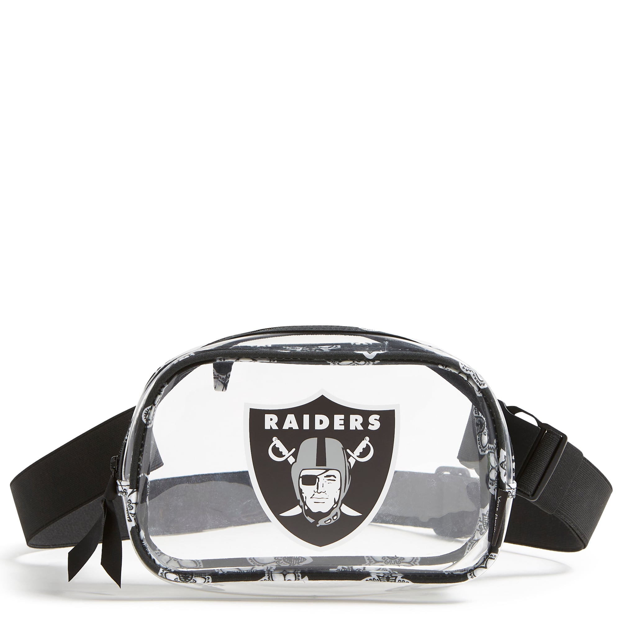 Las Vegas Raiders Vera Bradley Clear Small-Belt Bag