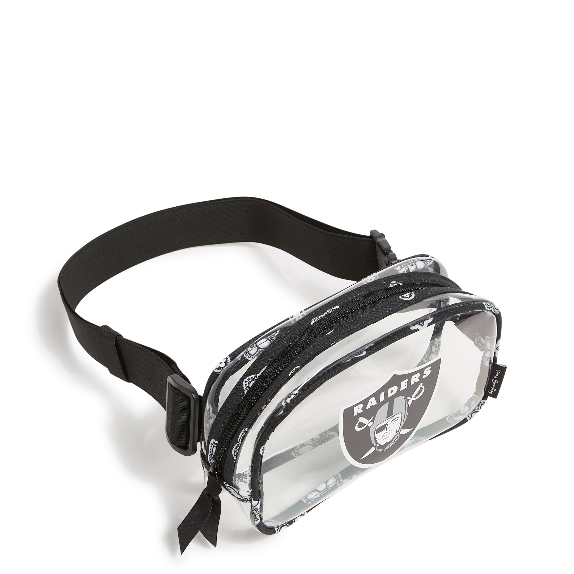 Las Vegas Raiders Vera Bradley Clear Small-Belt Bag