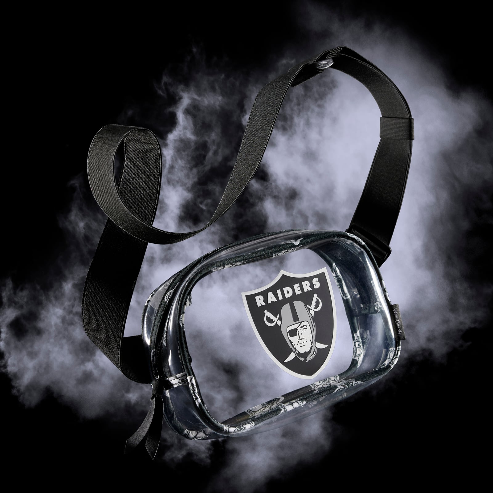 Las Vegas Raiders Vera Bradley Clear Small-Belt Bag
