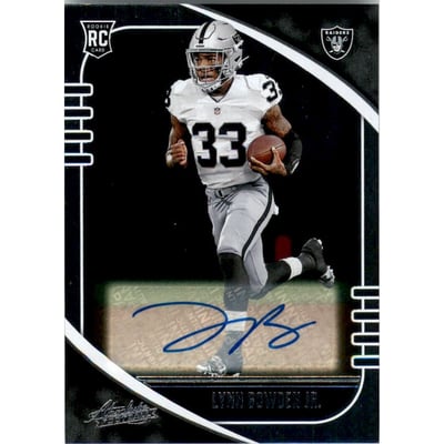 2020 Absolute Signature Rookies #178 Lynn Bowden Jr.
