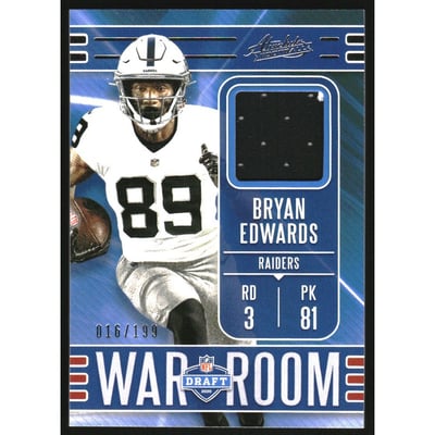 2020 Absolute War Room Materials #WM6 Bryan Edwards