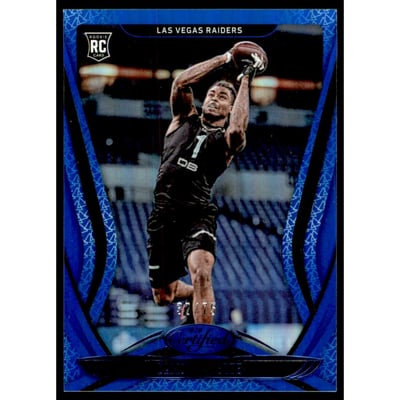 2020 Certified Mirror Blue #146 Damon Arnette