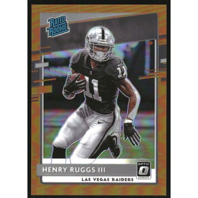 2020 Donruss Optic Orange #158 Henry Ruggs III RR