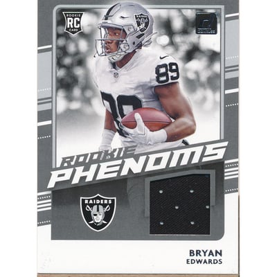 2020 Donruss Rookie Phenom Jerseys #28 Bryan Edwards