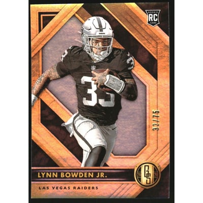 2020 Panini Gold Standard Platinum #132 Lynn Bowden Jr.