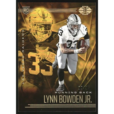 2020 Panini Illusions Gold #36 Lynn Bowden Jr.