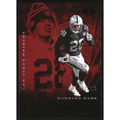 2020 Panini Illusions Ruby #84 Josh Jacobs