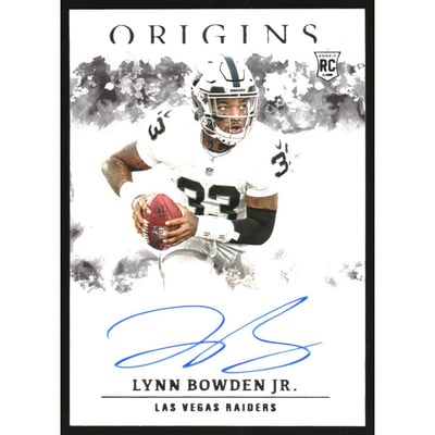2020 Panini Origins Rookie Autographs #32 Lynn Bowden Jr.
