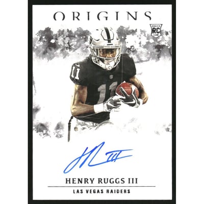 2020 Panini Origins Rookie Autographs #7 Henry Ruggs III
