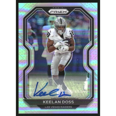 2020 Panini Prizm Autographs Prizms #137 Keelan Doss