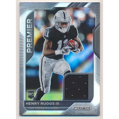 2020 Panini Prizm Premier Jerseys #11 Henry Ruggs III