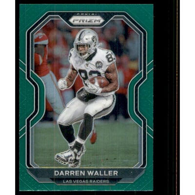 2020 Panini Prizm Prizms Green #131 Darren Waller