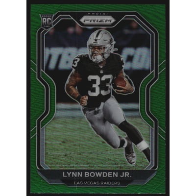 2020 Panini Prizm Prizms Green #374 Lynn Bowden Jr.