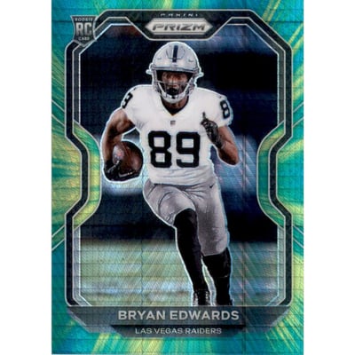 2020 Panini Prizm Prizms Hyper #373 Bryan Edwards