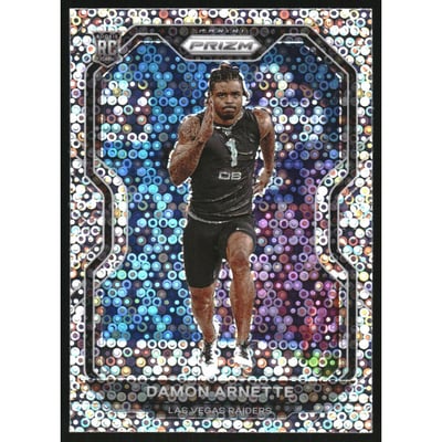2020 Panini Prizm Prizms No Huddle #375 Damon Arnette