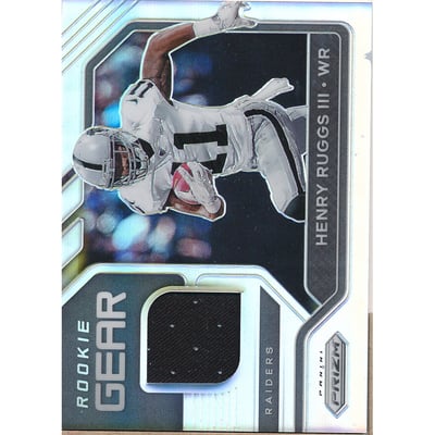 2020 Panini Prizm Rookie Gear #11 Henry Ruggs III