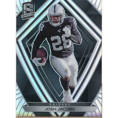 2020 Panini Spectra #53 Josh Jacobs