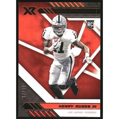 2020 Panini XR Orange #107 Henry Ruggs III