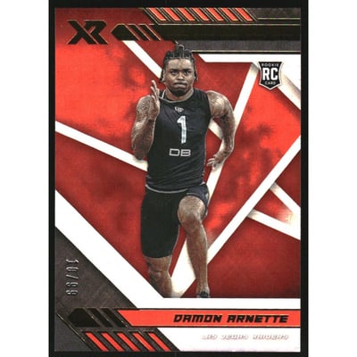 2020 Panini XR Orange #149 Damon Arnette