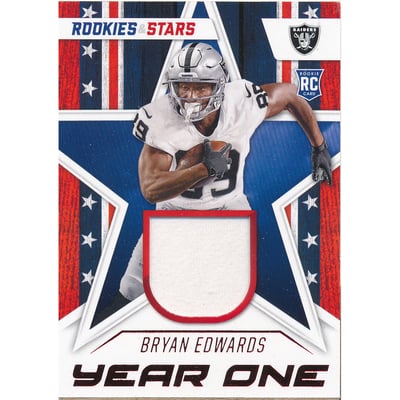 2020 Rookies and Stars Year One Jerseys #29 Bryan Edwards