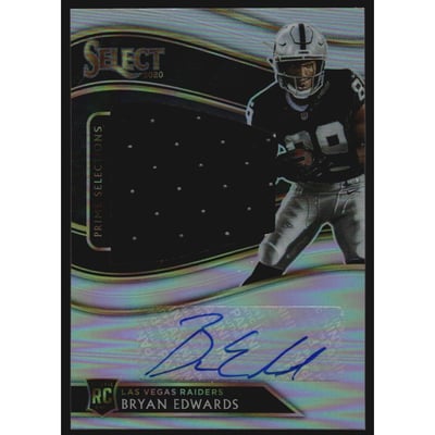 2020 Select Prime Selections Material Signatures Prizm #30 Bryan Edwards