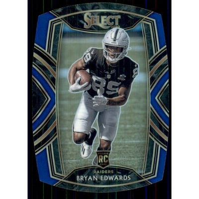 2020 Select Prizm Blue Die Cut #276 Bryan Edwards