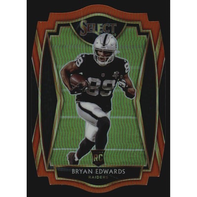 2020 Select Prizm Orange Die Cut #176 Bryan Edwards
