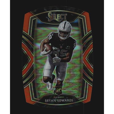 2020 Select Prizm Orange Die Cut #276 Bryan Edwards