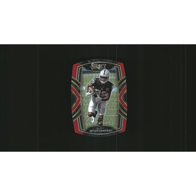 2020 Select Prizm Red Die Cut #276 Bryan Edwards