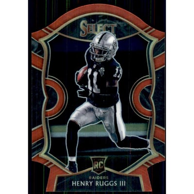 2020 Select Prizm Red Die Cut #58 Henry Ruggs III