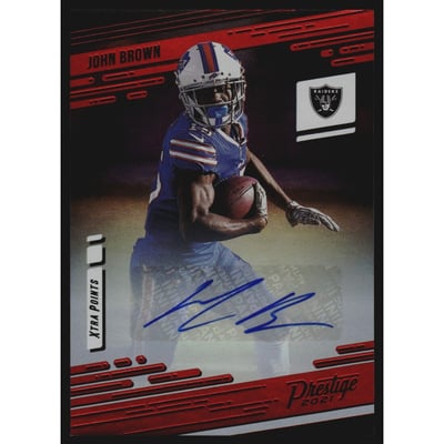 2021 Prestige Xtra Points Signatures Premium Red #139 John Brown
