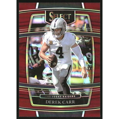 2021 Select Prizm Maroon #21 Derek Carr
