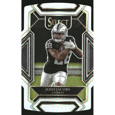 2021 Select Prizm Silver Die Cut #221 Josh Jacobs