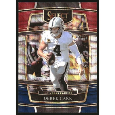2021 Select Prizm Tri Color #21 Derek Carr