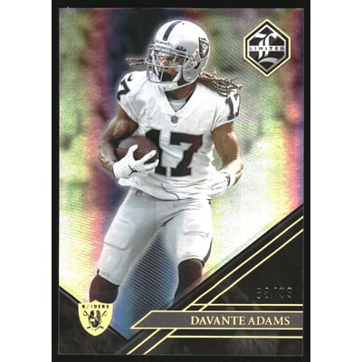 2022 Limited Gold Spotlight #71 Davante Adams
