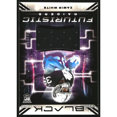 2022 Panini Black Futuristic Jerseys #36 Zamir White