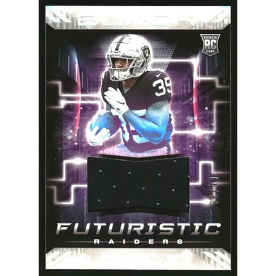 2022 Panini Black Futuristic Jerseys Silver #36 Zamir White
