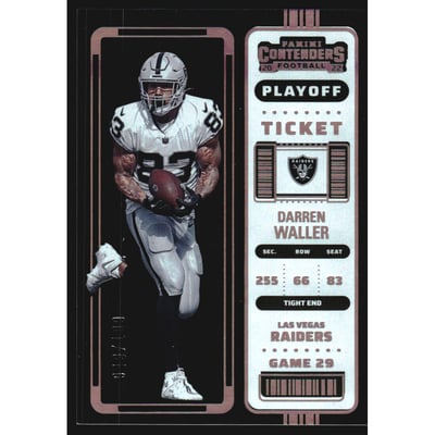 2022 Panini Contenders Playoff Ticket #68 Darren Waller