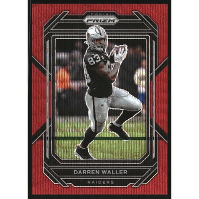 2022 Panini Prizm Prizms Red Wave #173 Darren Waller