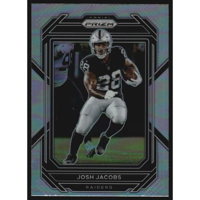 2022 Panini Prizm Prizms Silver #170 Josh Jacobs