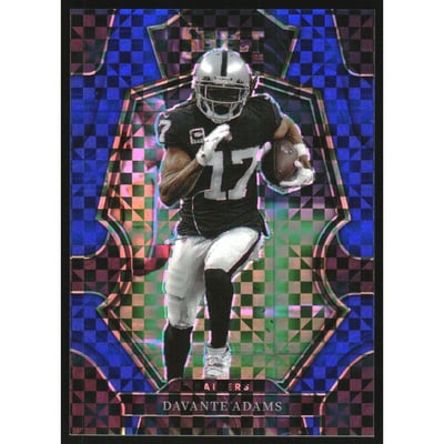 2022 Select Prizm Blue #152 Davante Adams