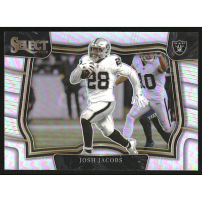 2022 Select Prizm Silver #480 Josh Jacobs