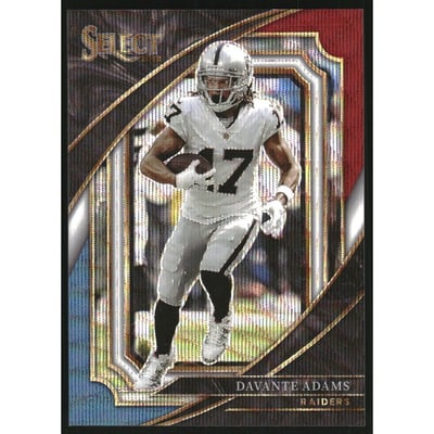 2022 Select Prizm Tri Color #372 Davante Adams