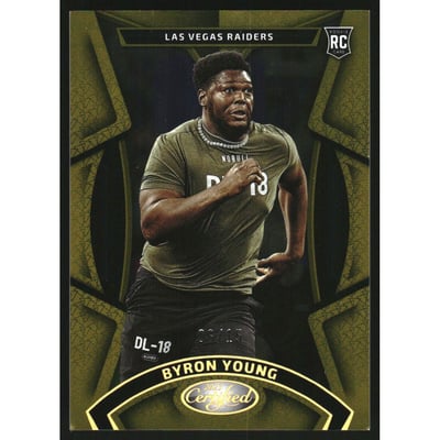2023 Certified Mirror Gold FOTL #182 Byron Young