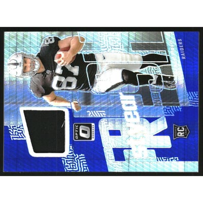 2023 Donruss Optic First Year Fresh Jerseys Blue Hyper #27 Michael Mayer