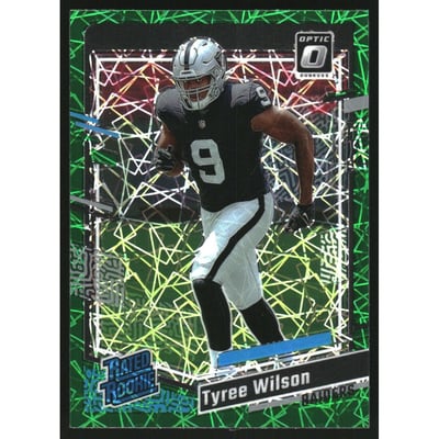 2023 Donruss Optic Green Velocity #262 Tyree Wilson RR