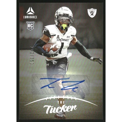 2023 Panini Luminance Autographs #136 Tre Tucker/350
