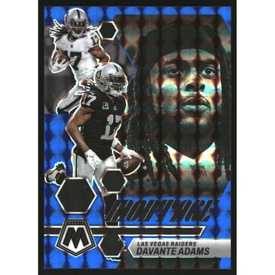 2023 Panini Mosaic Montage Mosaic Blue #18 Davante Adams